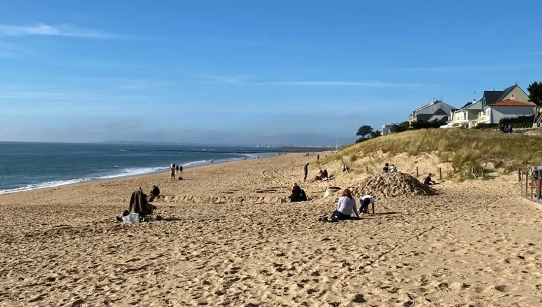 La plage de Pornichet